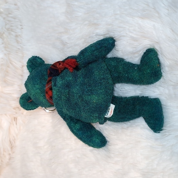 TY Beanie Babies 1999 WALLACE TEDDY Bear retired vintage TOY BD 1-25-99 - Picture 5 of 8
